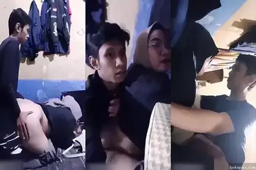 Bawa Pacar Ngocok di Rumah Kosong Banjir